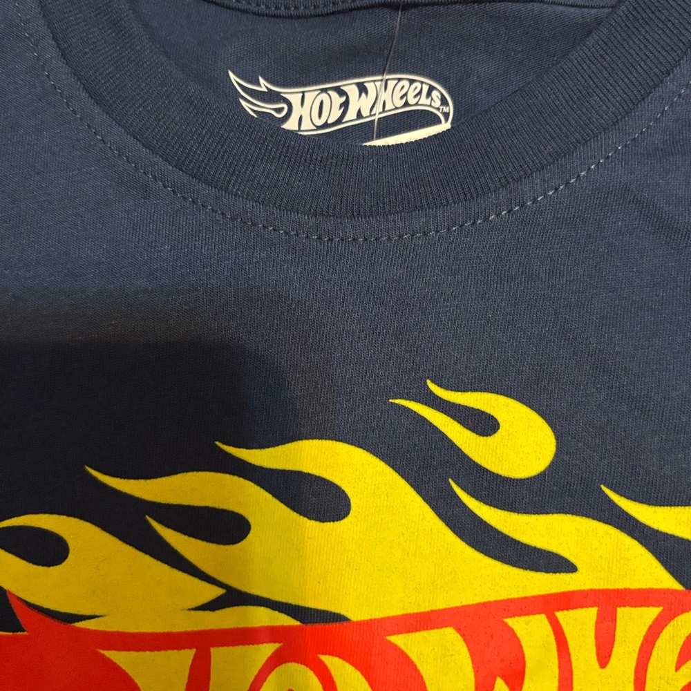 Hot Wheels Kids Navy Blue T-Shirt - Picture 3 of 3